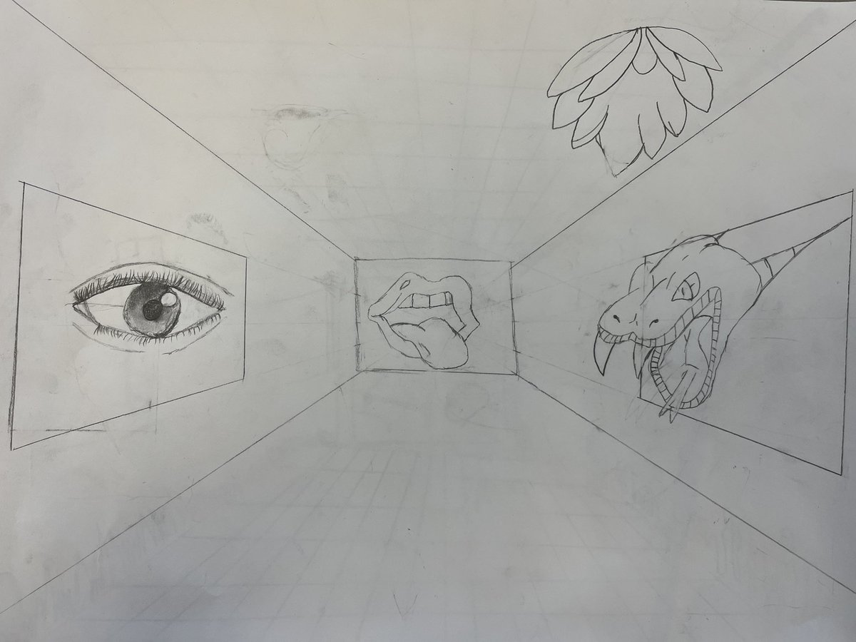 QRothArt's tweet photo. Some in progress projects from Art 8 and Art 1. Surrealist one-point perspective rooms from Art 1 and two-point perspective graffiti city scapes from Art 8. @southallegheny @ap_bragg @ChuckMichael98 @DWMcDonald11 https://t.co/sQlVeynnFy
