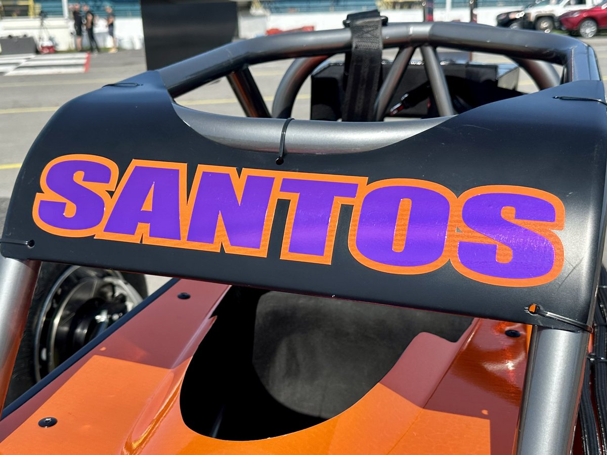OswegoSpeedway's tweet photo. Bobby Santos III has arrived with the Jeff West owned, @3stoogesracing No. 01. π₯ #SteelPalace #Supermodifieds #BudClassicWeek67 https://t.co/eO1gdNSRB4