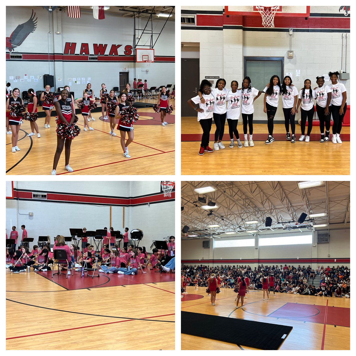Hudson_Hawks's tweet photo. It’s Pep Rally Day here in Hawknation!!! Let’s go, Hawks ❤️🦅❤️ #soarhawkssoar #keepsoaring https://t.co/76H32bW1Zc