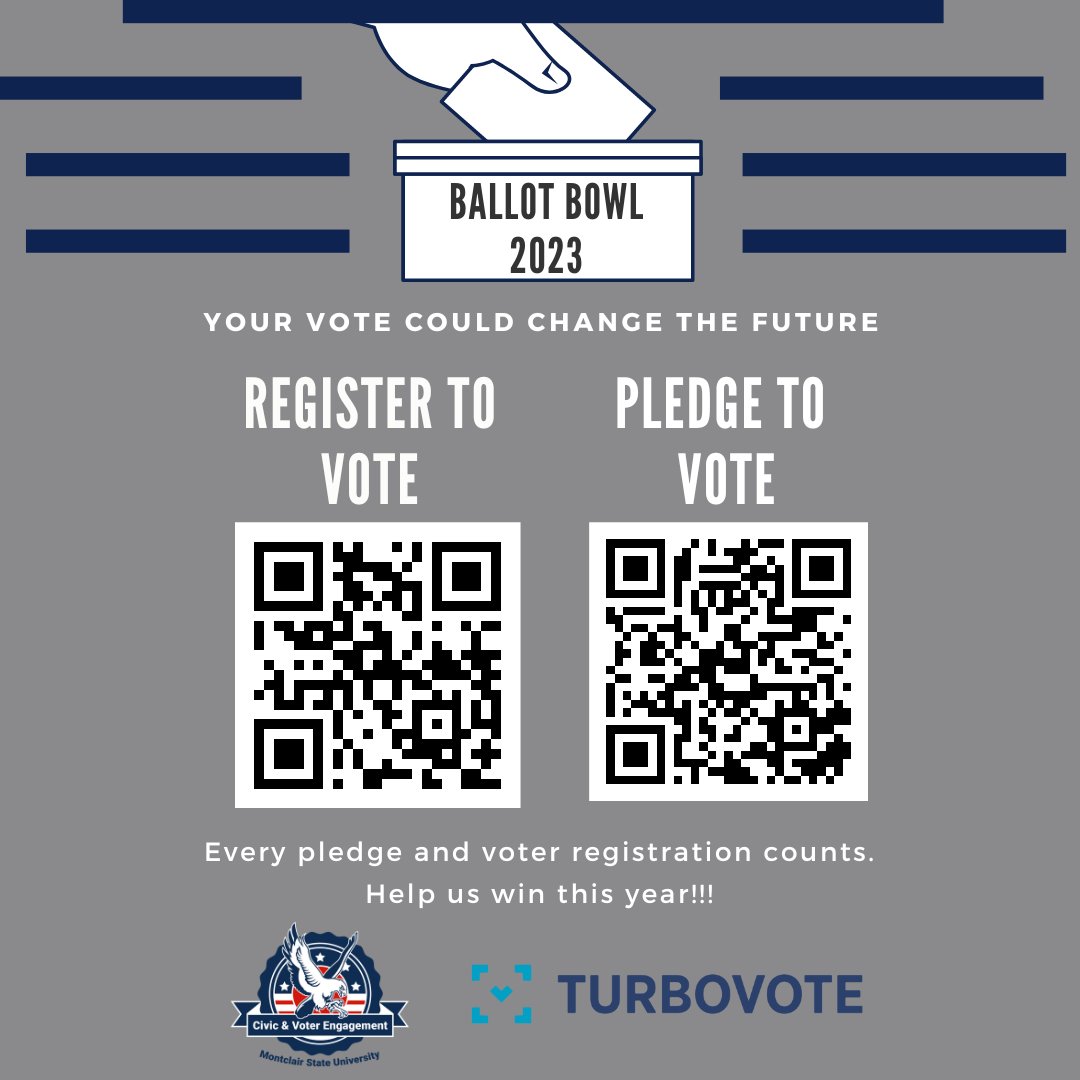 Montclair State U Civic & Voter Engagement tweet media