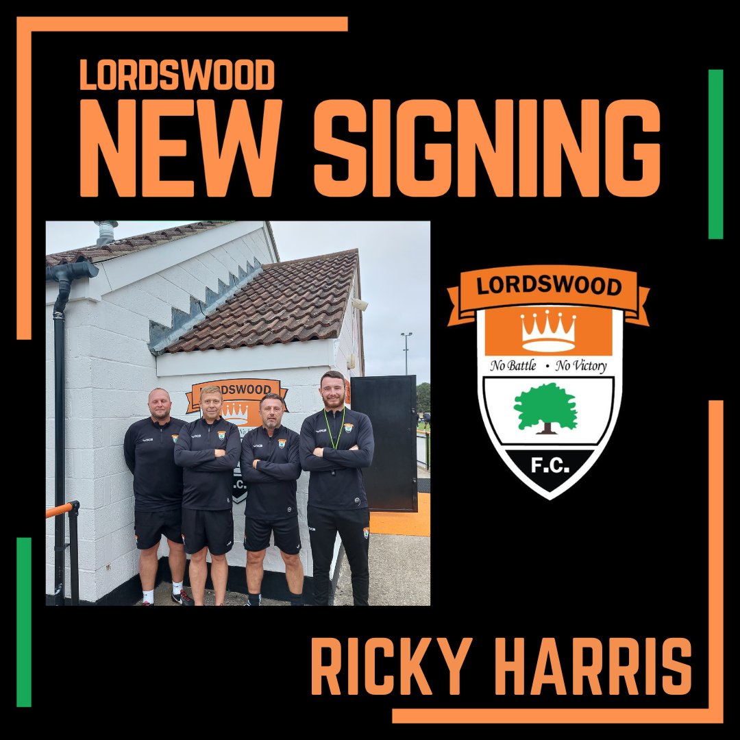 We would like to introduce you to the newest member of our Lords team.... Welcome Ricky Harris🧡🖤
