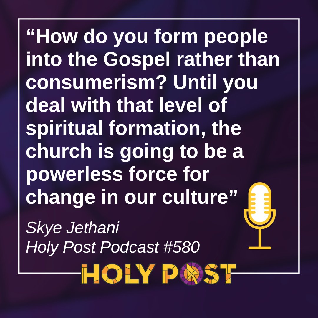 HolyPost_Media's tweet photo. In episode 580, @ChristiansVoice and @philvischer asked the question we all have on our minds - What role does the Church have to play during this upcoming volatile political season? @SkyeJethani reminded us that, unfortunately, our problems go much deeper than just politics. https://t.co/FFYUrzHTai