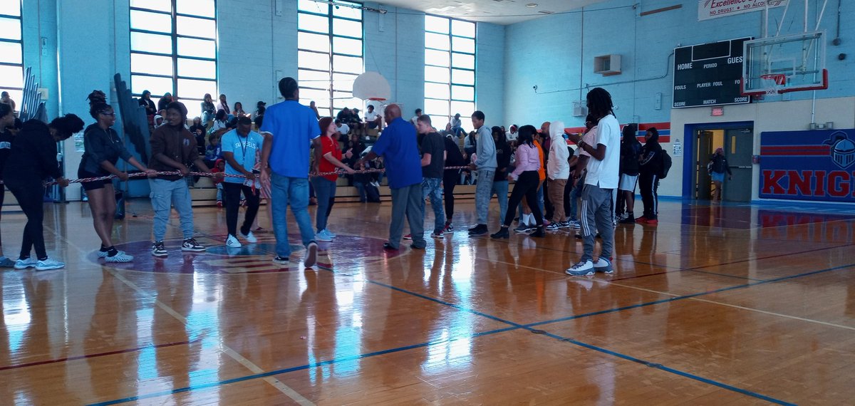 KFitzpatric's tweet photo. Fun pep rally at Southeast. https://t.co/IVLveymYQt