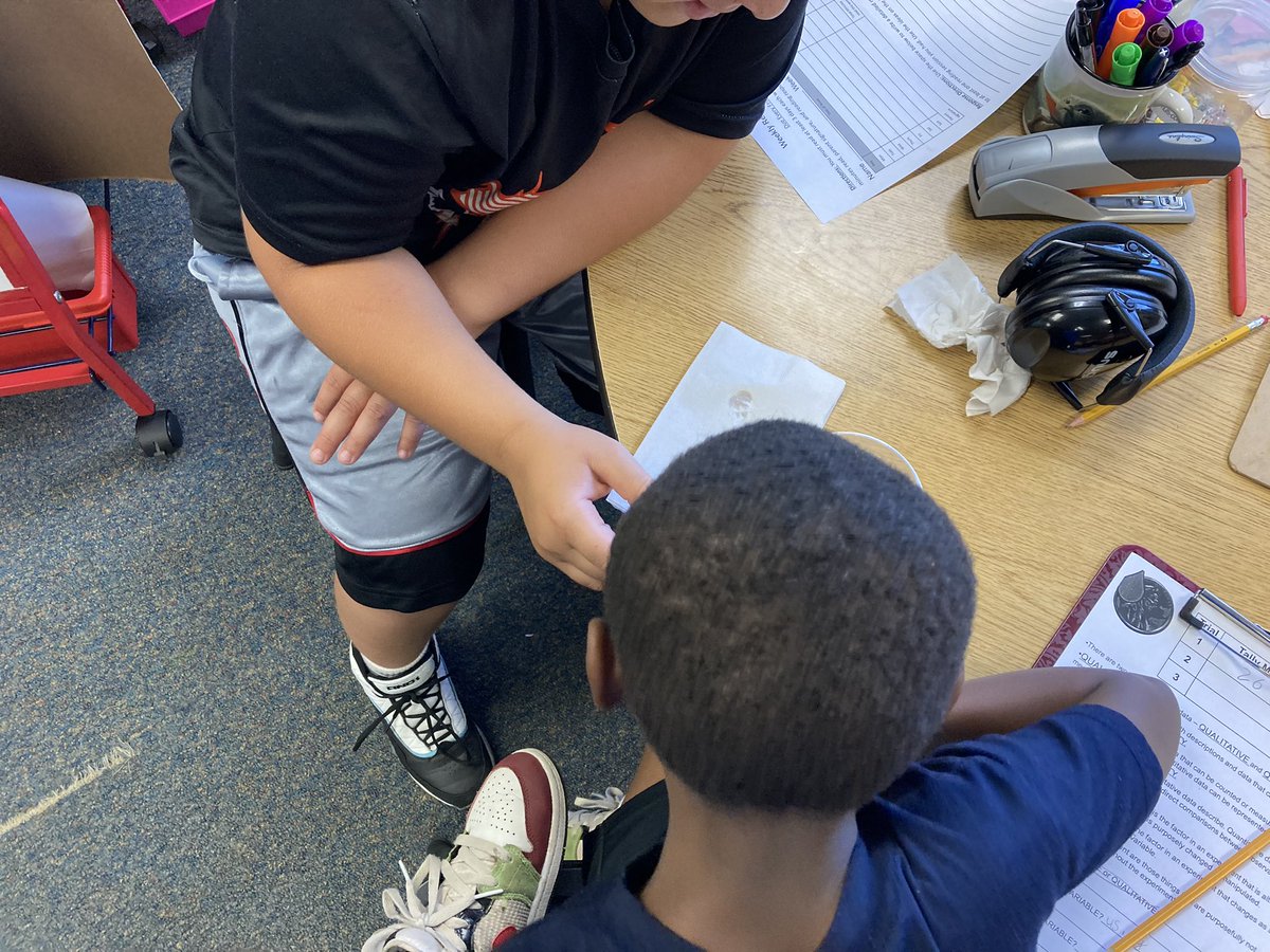 djfonseth's tweet photo. 5th graders in Mrs. Fonseth’s class get excited about science! How many drops of milk can fit on a penny? #CRESCulture #CRESConnections https://t.co/SEutRE7nLU