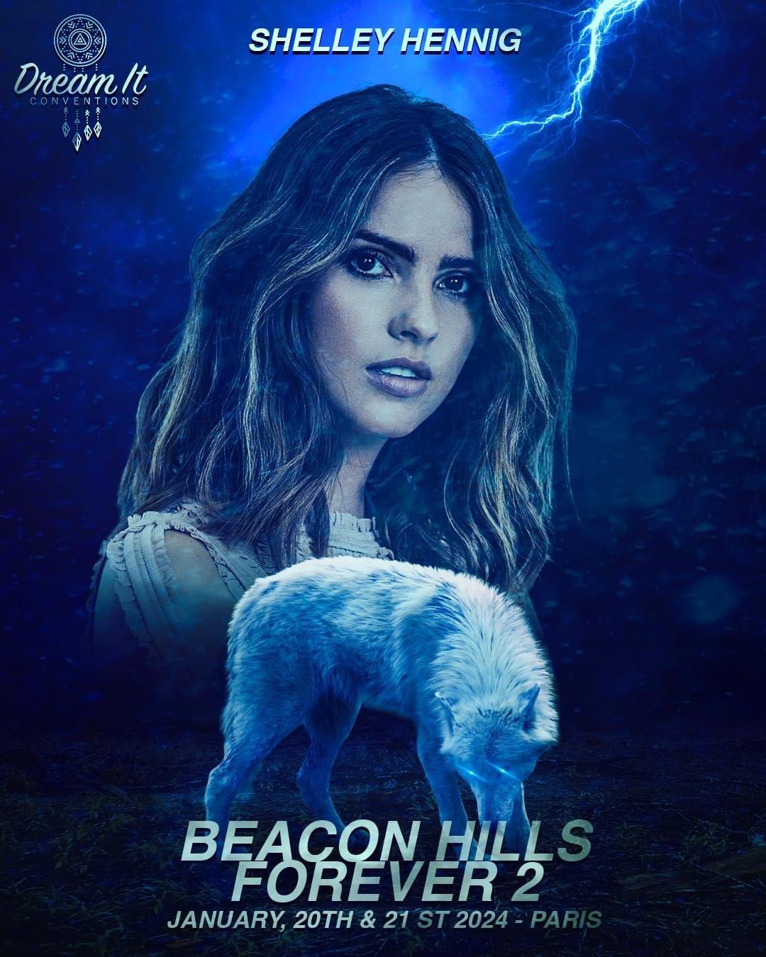 Teen Wolf Brasil  EM HIATUS on X: Shelley Hennig é a terceira convidada  para o Beacon Hills Forever 2 um evento promovido da Dream It  Convertions, em Paris.  / X