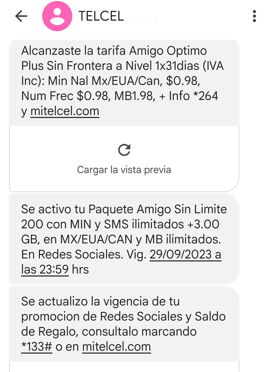 LaMarinIn's tweet photo. @ServicioTelcel hola tengo un problema ayer adquirir paquete amigo sin límite y hoy aparece en ceros https://t.co/vcG7zKp4wB