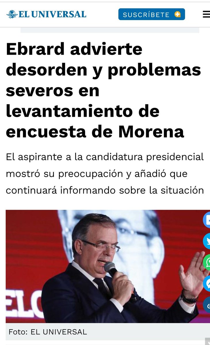 PriscilamenSara's tweet photo. Es justo que @m_ebrard exprese su preocupación por la adecuada implementación de la encuesta. #Morena debe garantizar la correcta implementación de la misma y al mismo tiempo cuidar que no se realicen actos antidemocráticos. https://t.co/tqUh7oNz4M