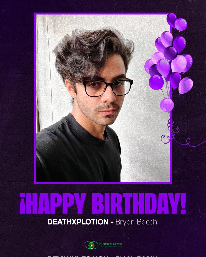 NolaFlightGG's tweet photo. ¡HAPPY BIRTHDAY! 🎉

Hoy queremos desearle un buen feliz cumpleaños a nuestro capitán @deathxplotion, disfruta genio 💜🥳

#VAMOSNOLA https://t.co/FCzsl9FUCT