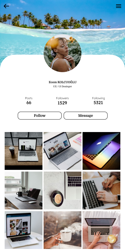 kolcuogluecem's tweet photo. #DailyUI #DailyUI006 #Day006 https://t.co/Q4XyLbNtbX