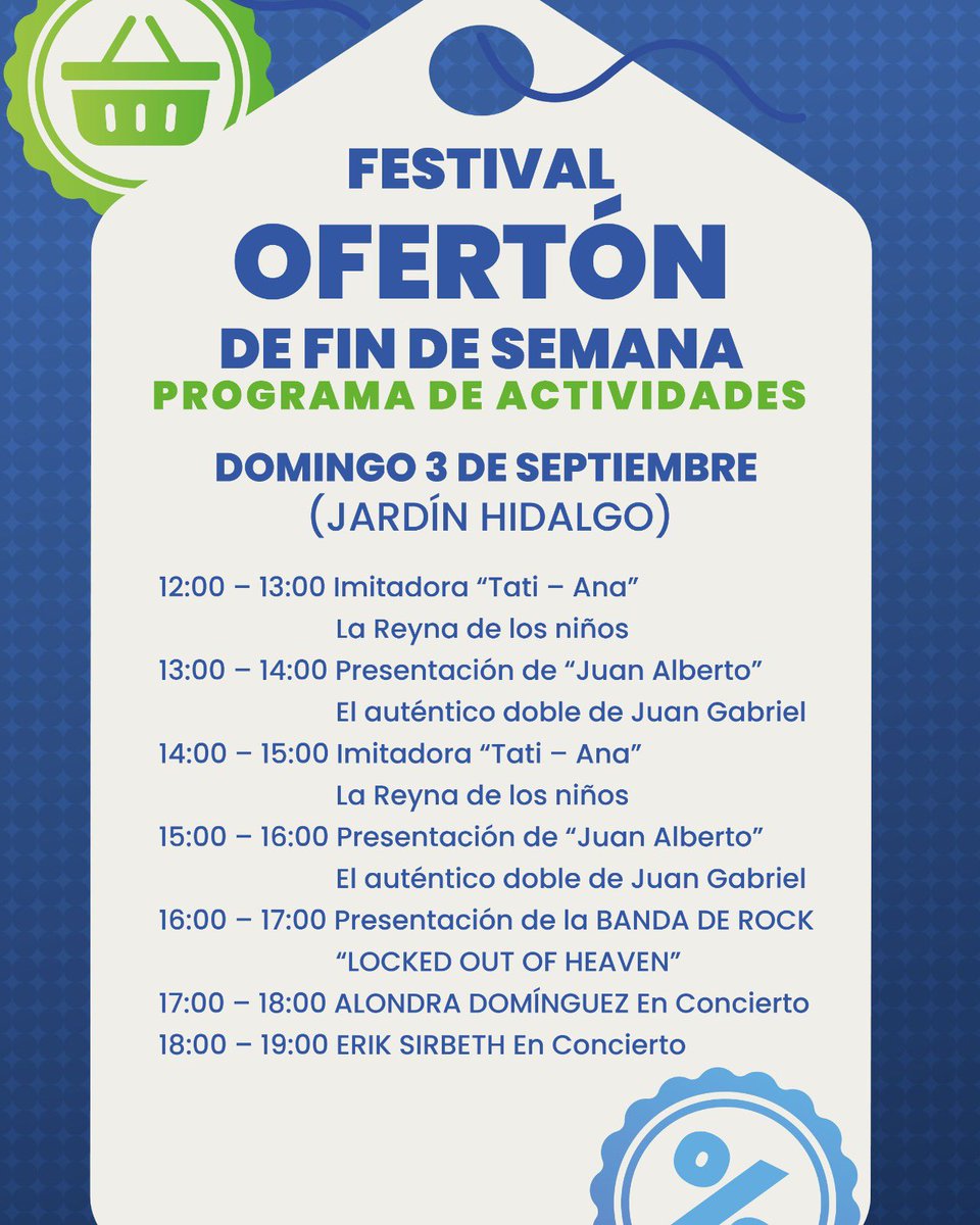 AzcapotzalcoMx's tweet photo. Este fin de semana aprovecha las grandes ofertas y descuentos, además de todas las grandes sorpresas que el Ofertón trae para ti ‼️

Consulta algunos de los negocios participantes en: https://t.co/e6qdz4fO5c

#Azcapotzalco #ViveElCambio #Descuentos #Ofertas #ReactivaciónEconómica https://t.co/qZxTyHpk3r
