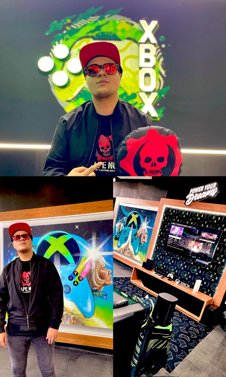 EG_wicho's tweet photo. Me emociona haber podido re visitar el Xbox Gaming Loft renovado en donde me dieron algunos regalos para la comunidad de Gears.

Estaré enviando años de #GamePass y les regalaré una copia de #Starfield entre todos los que dejen su like en este xweet en las próximas 24hrs.

Lean:

En estos días grabamos un vlog muy bueno que incluye un tema relacionado con Gears 6 el día de ayer para el canal y un nuevo episodio del podcast con @katarn343, @AcidnessItself y @Syrax_og hace un par de semanas atrás que estará disponible pronto. También tuvimos la oportunidad de acompañar a algunos miembros de la comunidad de Halo como @Bloodmetal117, @ArturBloodshot y @Extremebreaker1 en su primer visita al Loft luego de que lo remodelaran y agregaran algunas cosas interesantes incluyendo un mural de Starfield y nuevas piezas de colección. 

Además de que las personas de @XboxMexico nos enviaron algunos regalos para toda la comunidad de Gears mientras seguimos esperando Gears 6 que estoy seguro que les van a gustar cuando liberemos las dinámicas. 

Gracias por todo su apoyo. Espero poder seguir compartiendo y creando proyectos y contenido que le agrade a toda la comunidad de #Xbox y Gears. 

Hermanos hasta el fin. 🌹

-Wicho