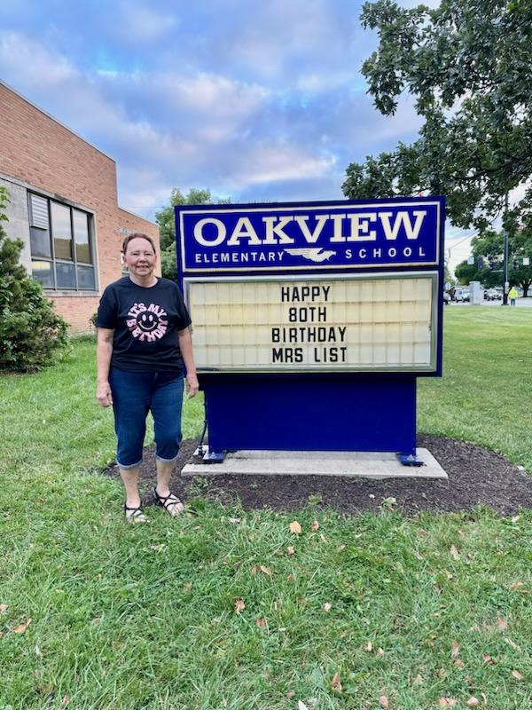 Happy Birthday to the OG of OV! We hope you had a great day Mrs. List! #oakview #wearefirebirds