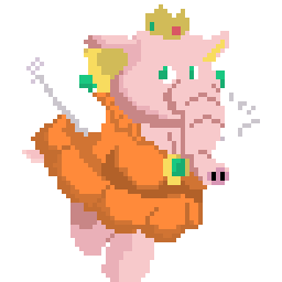 relatedtoporn's tweet photo. We saw #ElephantPeach but #ElephantDaisy didn't get any love from Nintendo, so here she is from me! Lemme know what you think. #Mario #daisy #PrincessDaisy #SuperMarioBrosWonder #pixelart https://t.co/Cn1lS5oXX9