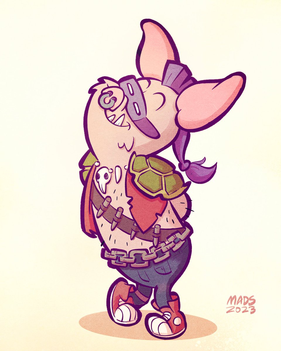 What even is this thing? A pigbop? A beblet? #tmnt