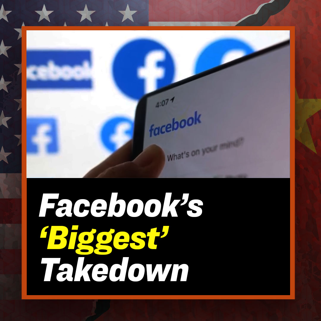 TheFinalWarFilm's tweet photo. 🔥Facebook is removing nearly 8,000 accounts and over 900 pages, all linked to sprawling influence operations tied to Beijing.

#USChina #Beijing #america #USA #US #ChinaCCP #CCP #China #American #TheFinalWar #Chinese #ChinaCPP https://t.co/tgoxLoDyCu