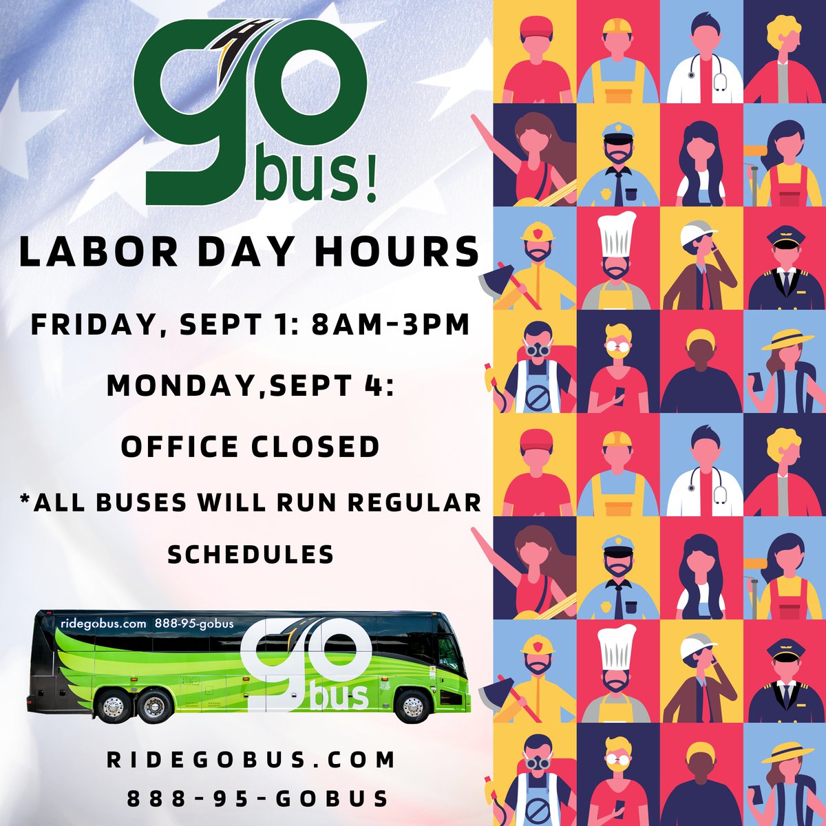 GoBus tweet media