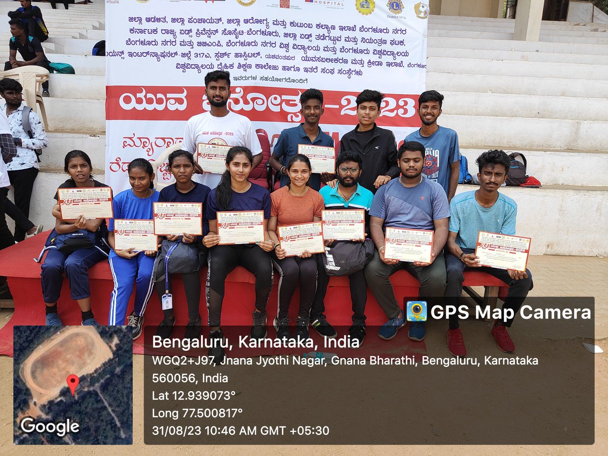 SdcNss's tweet photo. Bengaluru City University, along with Bangalore University,
Lions International - District 317A
Sparsh Hospital, Yeshwanthpur.

Furthermore creating Awareness besides Service Facilities among the students with reference to HIV AIDS as well as Stigma including Discrimination. https://t.co/h752SGeJrr