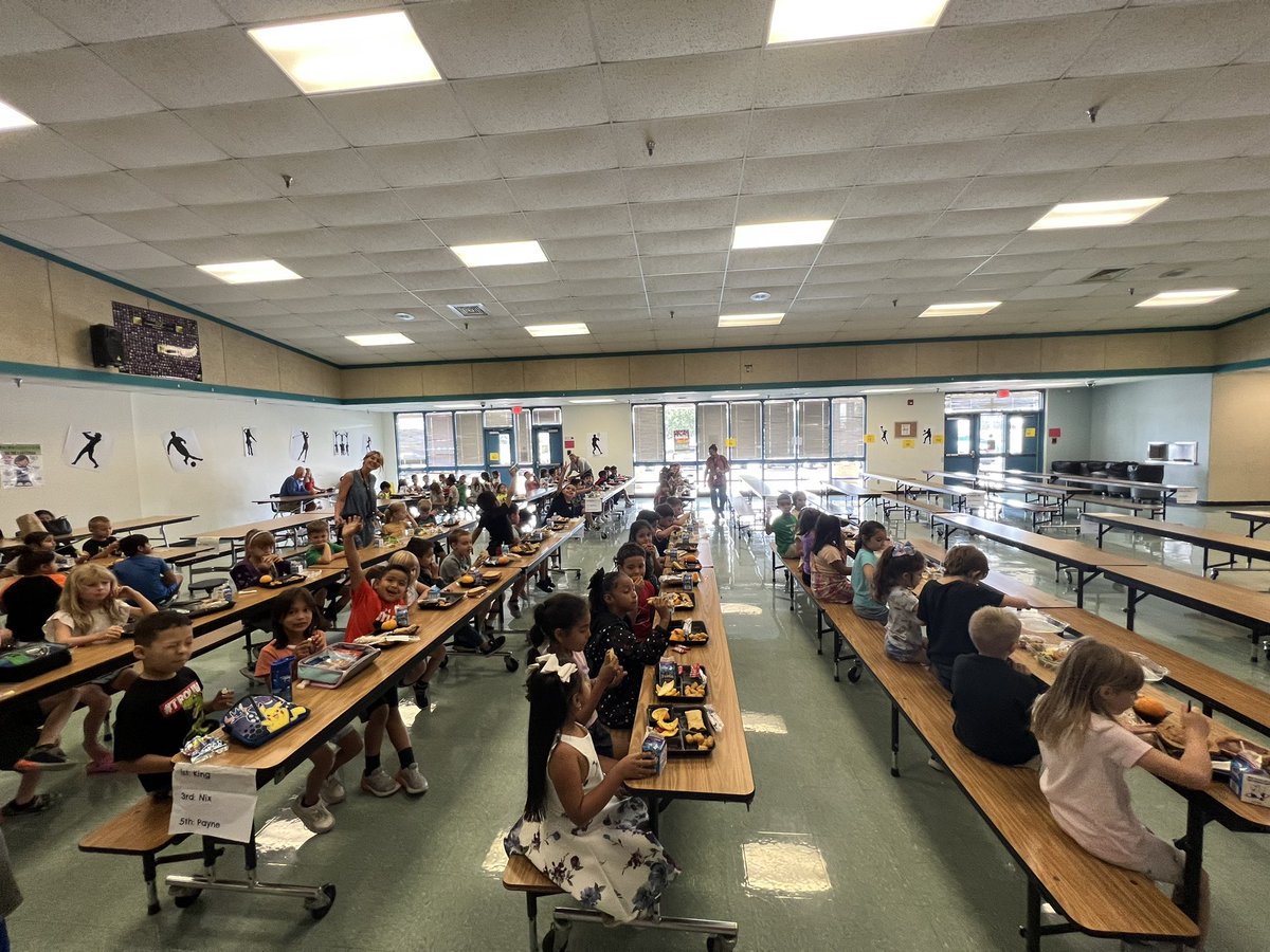 We had our first classes receive KOENNECKE CAFE TROPHIES!!! Classes are working hard as a TEAM to earn trophies throughout the day for positive actions and displaying champion behaviors. Let’s fill up those trophy cases!