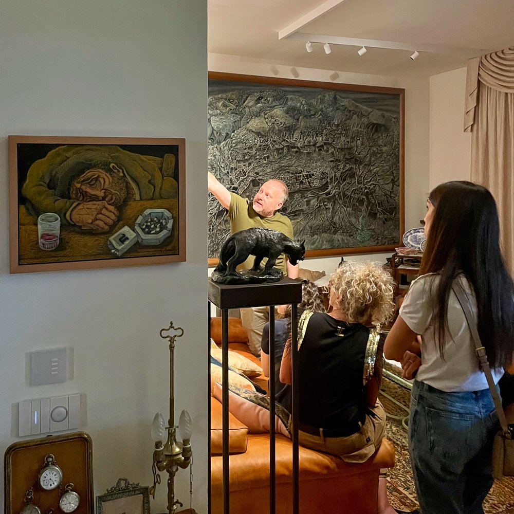 COVILIARTE's tweet photo. => #CasaMuseoCOVILI | #PavulloNelFrignano, 31/08/2023

#Vis #Mecof #Pink incontrano #GinoCOVILI...

La #CasaMuseo #COVILI non è solo un'esposizione di opere d'arte, ma un'esperienza  indimenticabile in cui si vivono emozioni e si respira un'atmosfera unica.

Tks: #TeamVIS

#Arte https://t.co/VTbL2LR2jb