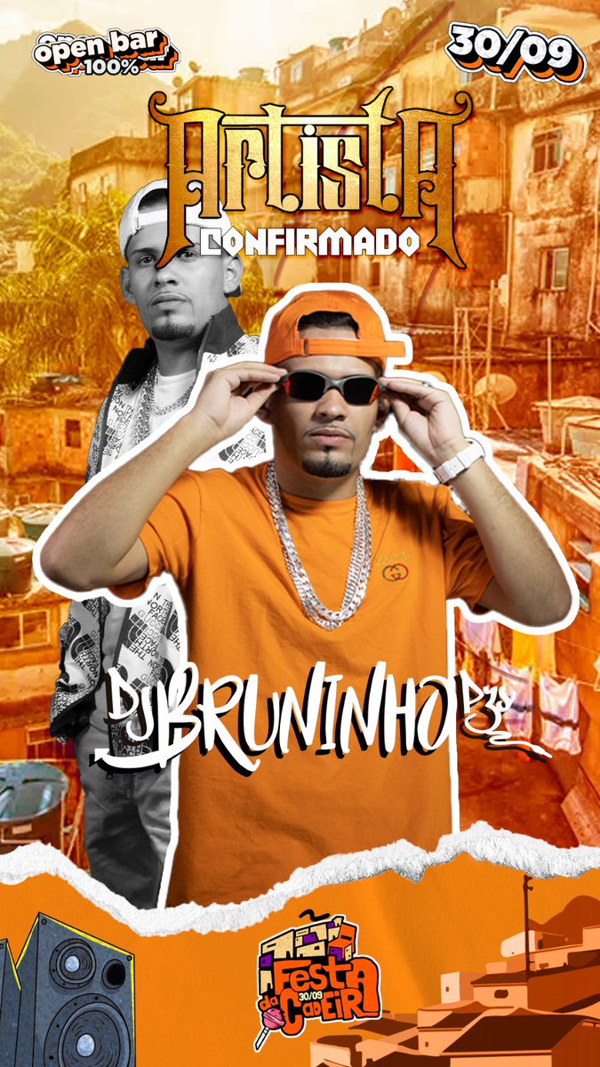 AtleticaAAARC's tweet photo. CHEGOU ELE O BRABO, DJ BRUNINHO PZS  🎉🪑🔥
Prepara a cadeira e se segura, porque a Festa da Cadeira com o @DJBRUNINHOPZS  garantindo a vibe, está com a promessa de ser inesquecível.

Avisa todo mundo que dia 30.09 você vai estar ocupado nessa festa que promete! 🍻 https://t.co/ufWc5V8l4n