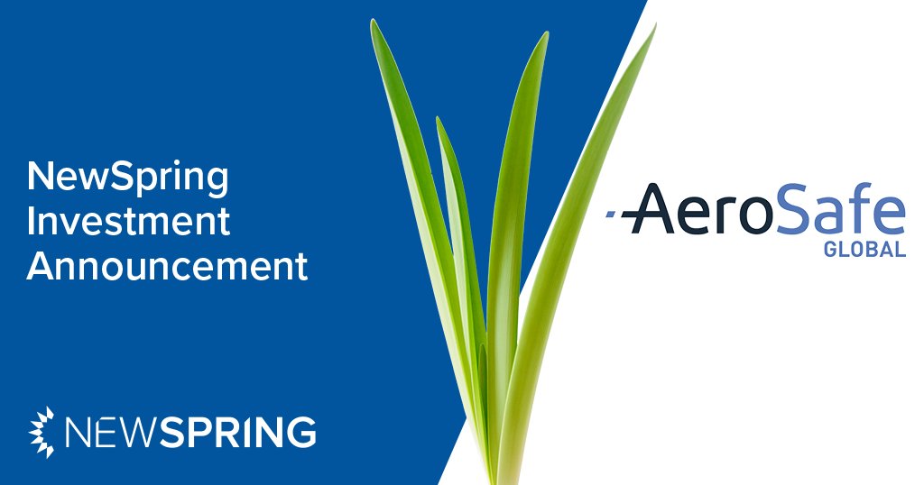 NewSpring is excited to announce its latest #NewSpringHealthcare investment in AeroSafe Global, the leader in biopharmaceutical cold chain solutions, transforming the pharma supply chain to ensure the safe, sustainable delivery and effective use of pharmaceuticals.