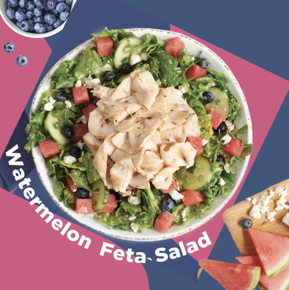 Newks's tweet image. Which Summer Selects is your go-to order? 👀
 
🥗Green Goddess Salad
🥪Chicken Avo Sandwich
🥙Watermelon Feta Salad