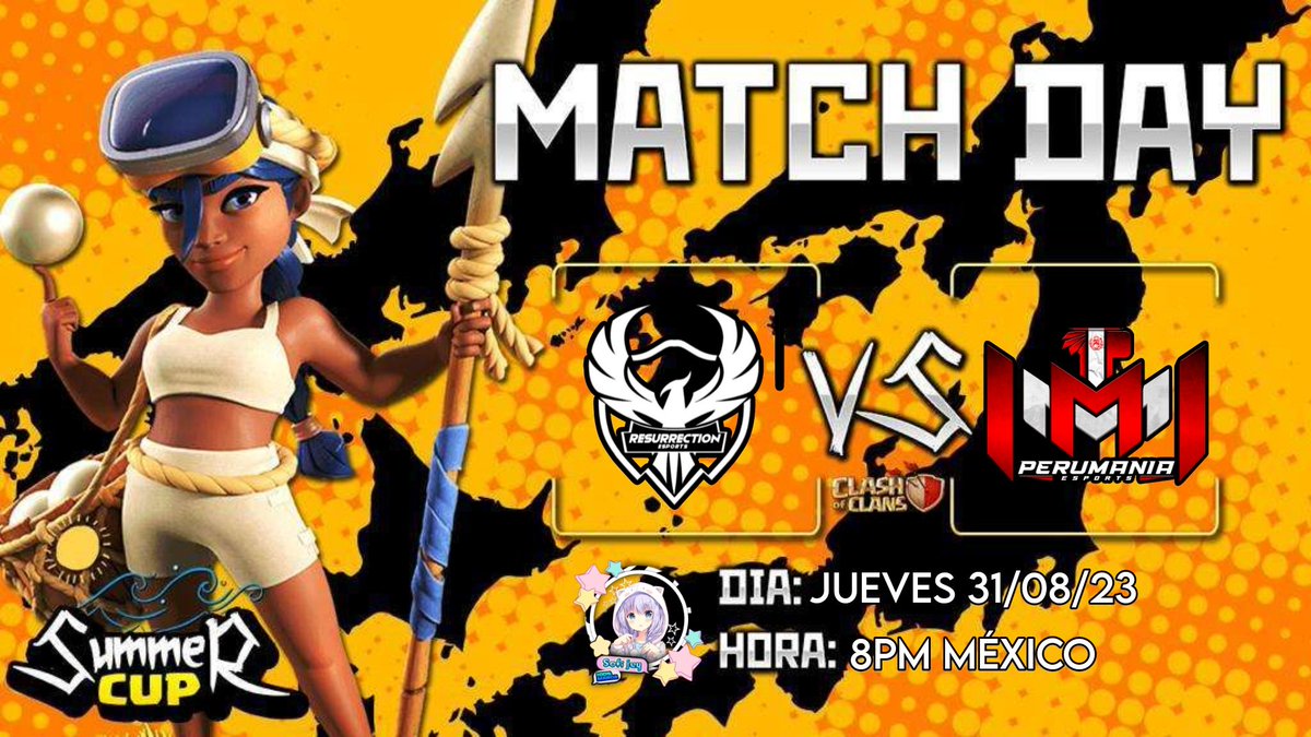 ‼️HOY 8PM MEX‼️
⛱️ SUMMER CUP⛱️

#CLASHOFCLANS 
<a href="/Perumania2/">Perumania</a>