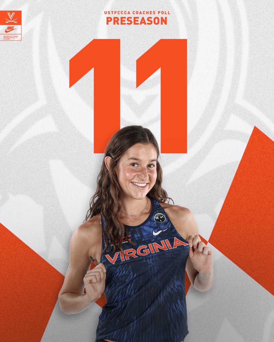 Checking in at No. 10 and No. 11 in the preseason cross country rankings 👀

#GoHoos⚔️ | #XC23
