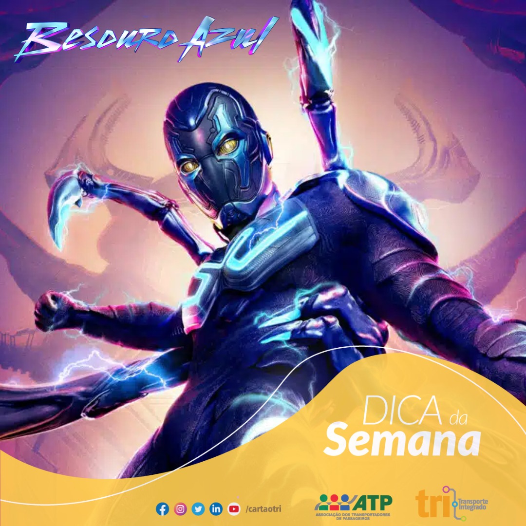 CartaoTri's tweet photo. A dica do Tri para o teu finde é ir ao cinema para assistir “Besouro Azul”! 🔵
Tá todo mundo comentando e tu não pode perder.

Para ter acesso às linhas que passam no teu cinema favorito, acesse o aplicativo “Citamobi”.

#CartãoTri #DicasTri #BesouroAzul https://t.co/YIZEn3fMqJ