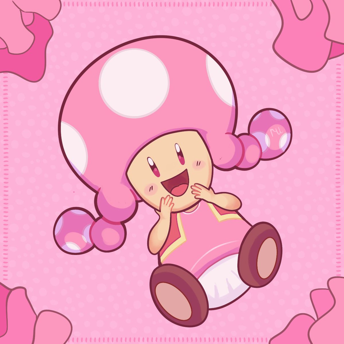 cloudycherriezz's tweet photo. i'm so obsessed with her 

#toadette #mario #supermariobroswonder #art https://t.co/mwiHSwlaGg