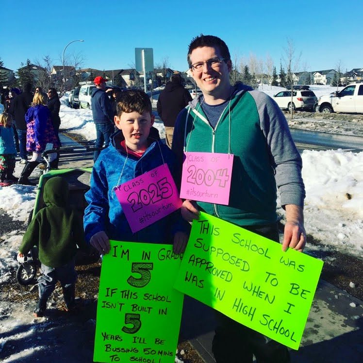 YuleLoveYYC's tweet photo. Our oldest starts school today at the school he helped advocate for with @YYCNorthHigh! He’ll be part of the First Graduating Class of @NorthTrailHS! #GoNighthawks🦅 #yyc #WeAreCBE #TeenageTsunami 🌊 https://t.co/qTkBOK03Yk