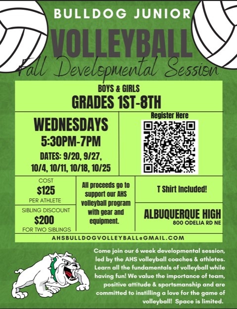 Bulldog Junior Volleyball!