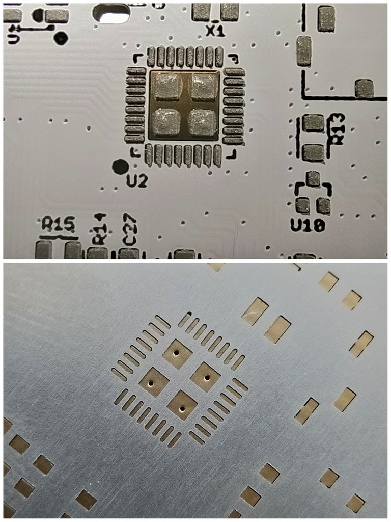 IObrizio's tweet image. Aplicación de soldadura en pasta con stencil.

#solderpaste #smt #pcba #pcb