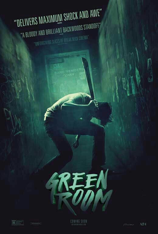 If you haven't seen #Greenroom 2015..I recommend it highly..It's a #punkrock #SurvivialHorror gem Starring the late #AntonYelchin #PatrickStewart & #ImogenPoots