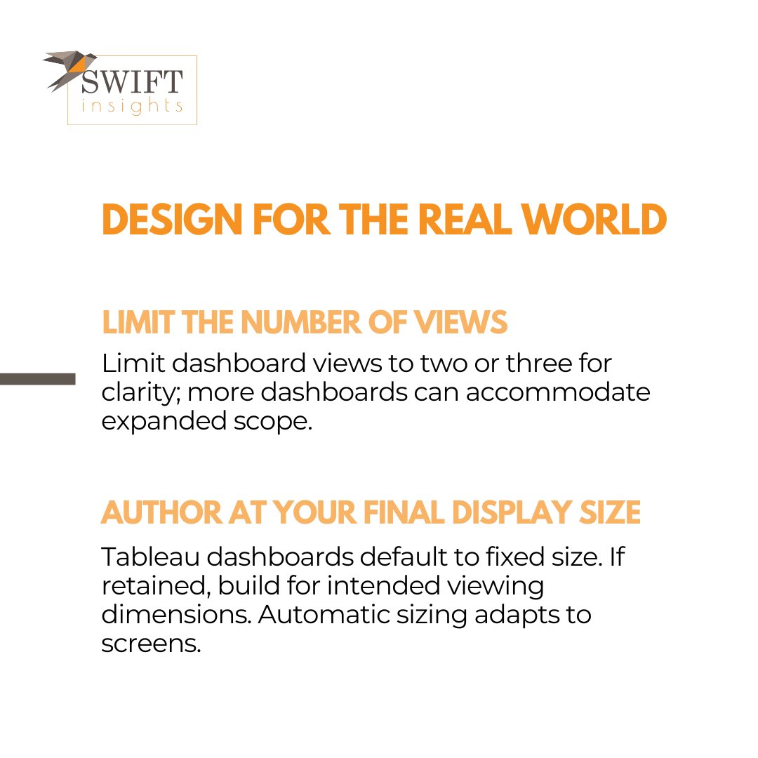SwiftxTableau's tweet photo. An effectively designed dashboard aligns organization efforts, reveals insights, and accelerates decision making processes. 

Visit this link to learn more: https://t.co/pDhtY5oSls

#data #entrepreneur #datanalytics #leadership #datavisualization #tech #consulting #tableau https://t.co/5vvGIeWiL9