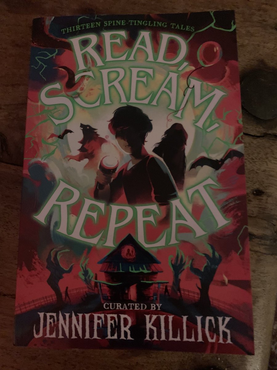 It’s arrived! Ready for the first day back tomorrow! Planning on reading a story a day from it over the 2.5 wks #ReadScreamRepeat @JenniferKillick @jasinbath @aishabushby @JosephACoelho @RachelDelahaye @el_kat @bookhorse @Hickesy @sharnajackson @BooksandChokers @DanSmithAuthor