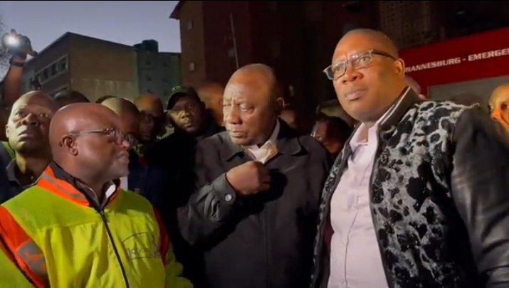 JUST IN: Gauteng Premier Panyaza Lesufi to establish a Committee of Inquiry to investigate the fire.🔥

He says they want to know the 'prevalence of hijacked buildings, who must take responsibility and cause of the incident.' #JoburgFire #MarshalltownFire