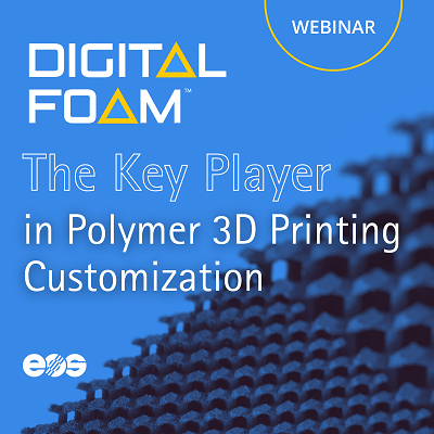 My3DPrinting's tweet photo. Join https://t.co/MNw8io67AM &amp; @EOS3DPrinting for a Sept 20 webinar on "DIGITAL FOAM: The Key Player in Polymer #3DPrinting." Moderated by @pilz, EOS experts will discuss the current polymer #AM landscape, future DIGITAL FOAM advancements, &amp; applications.
https://t.co/nB7SOPvWO1 https://t.co/MJHwgVqRON