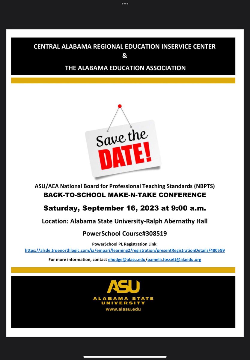 It’s that time again! We look forward to seeing you this year!
