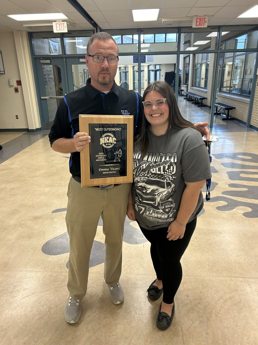 Congrats to Emma Vicars for winning the NKAC Outstanding Female Archer, love surprise awards! The count down is on for 2023-2024!
