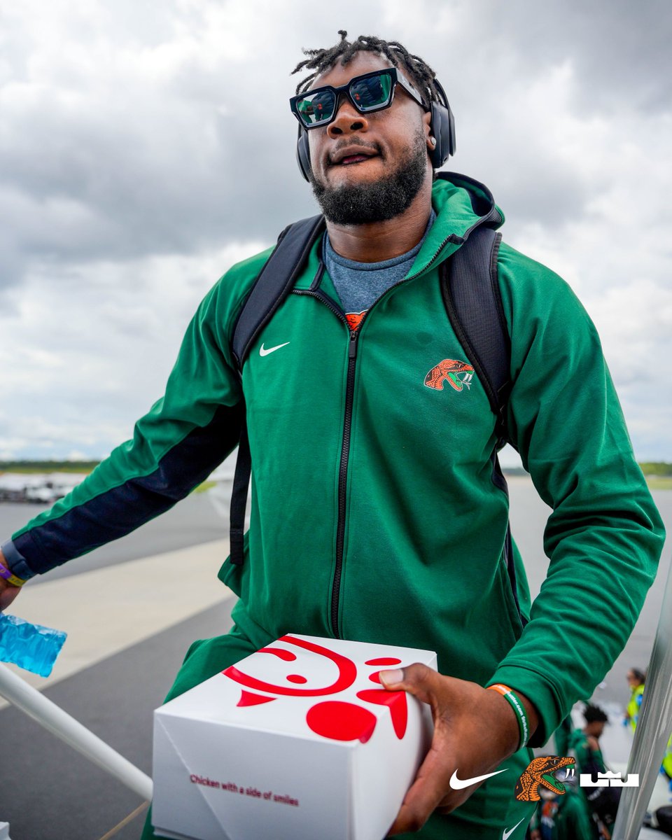 FAMU_FB's tweet photo. TLH 🛫 FLL

#FAMU | #Rattlers | #OurTime https://t.co/vEIRuvLwEp