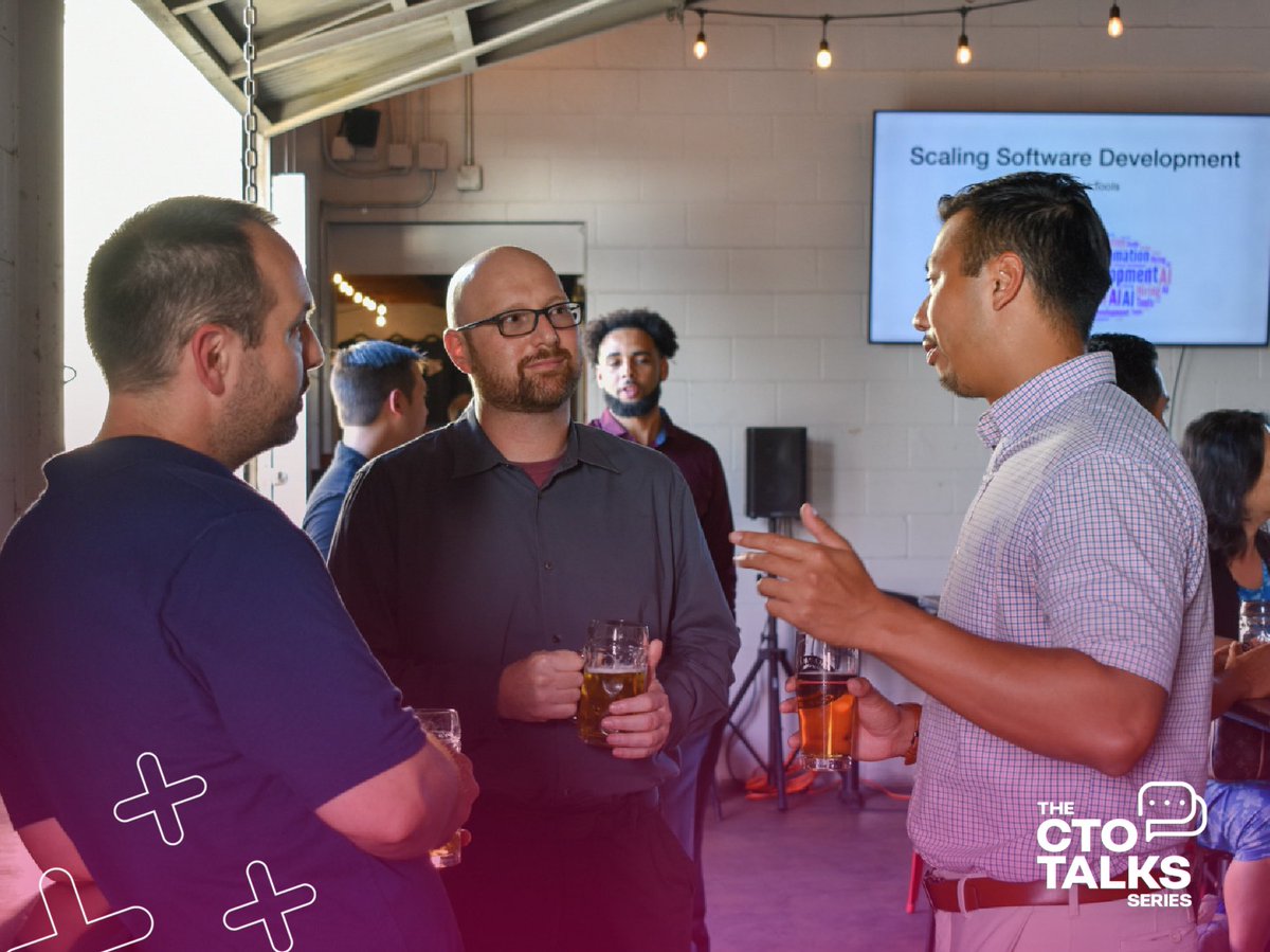 Recapping an insightful evening at our CTO Talks event in Orange County! 🌟 

Thanks to Anas Mughal, VP of Engineering at Nortridge Software, who shared valuable insights on AI Tools for Scaling Software Dev Operations.🚀

We absolutely love the vibrant community we're building!