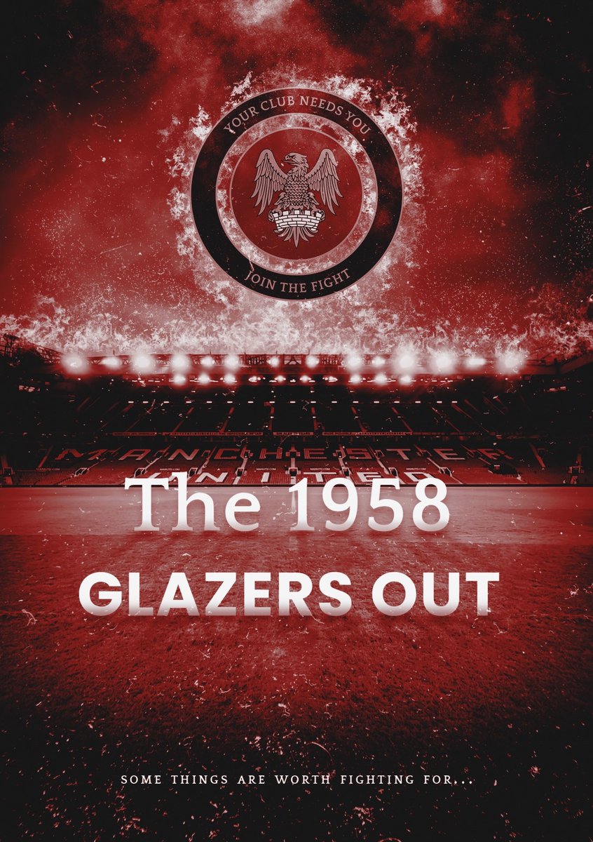 The__1958's tweet image. Transfer deadline day

We’ll be at Old Trafford from 6pm

This is not about flashy new signings

This is about a steady, systematic dismantling of fans expectations and standards over a generation to feed their greed

Nothing changes until they go

Join us tomorrow 

The 1958 🇾🇪