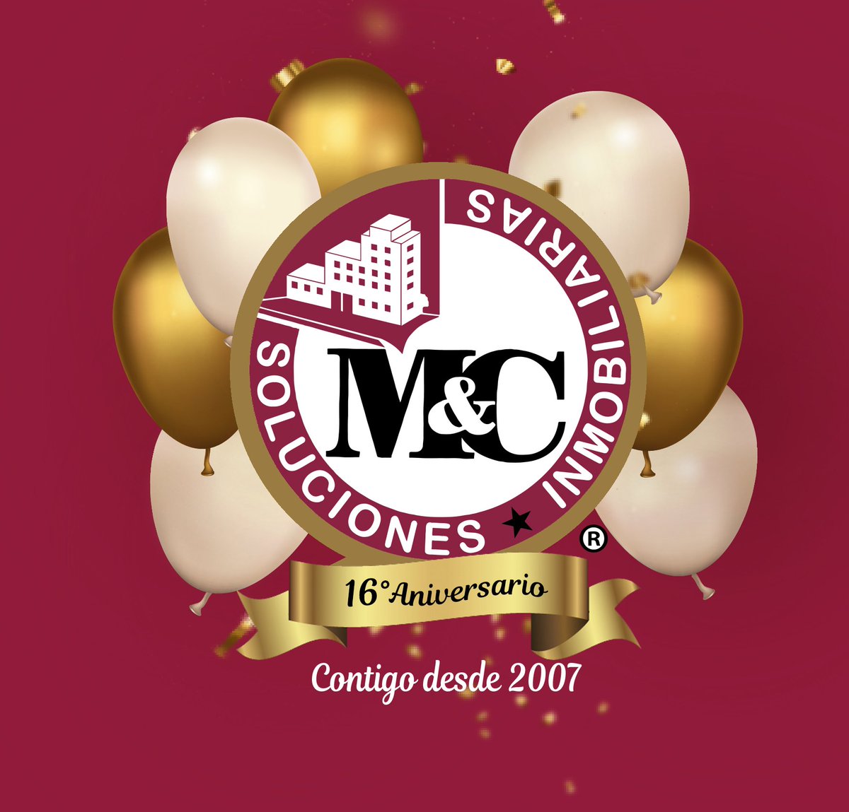 MC_SolucionesIn's tweet photo. ✨😍 Estamos muy Felices de cumplir un año más de sueños cumplidos y satisfacciones que nos trae nuestra hermosa profesión de los Bienes Raíces
Gracias a cada uno de nuestros clientes y amigos por la confianza brindada.
#aniversario #inmobiliariahidrocalida #inmobiliaria https://t.co/reT1ie5VdQ
