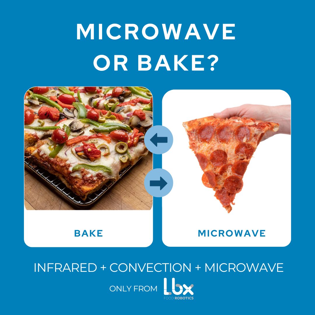 Always use the right tool for the job at hand! If you like your pizza with a crispy crust and hot, bubbly cheese, you need to bake it in an oven, not just zap it in a microwave. Bake Xpress has got you covered! 
#pizzavendingmachine #pizza #morethanamicrowave #hotfoodvending