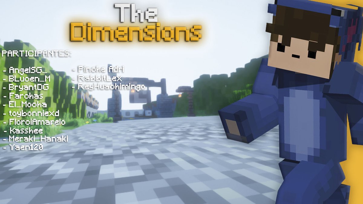 bottoxdd's tweet photo. 🎉The Dimensions🎉

ESTA ES LA PRIMERA LISTA DE LOS PARTICIPANTES CONFIRMADOS, FALTRAN MAS ESPACIOS

13/40

¿QUIEN QUIERE PARTICIPAR?

#Minecraft #TheDimensions https://t.co/4Z5JboyhpU