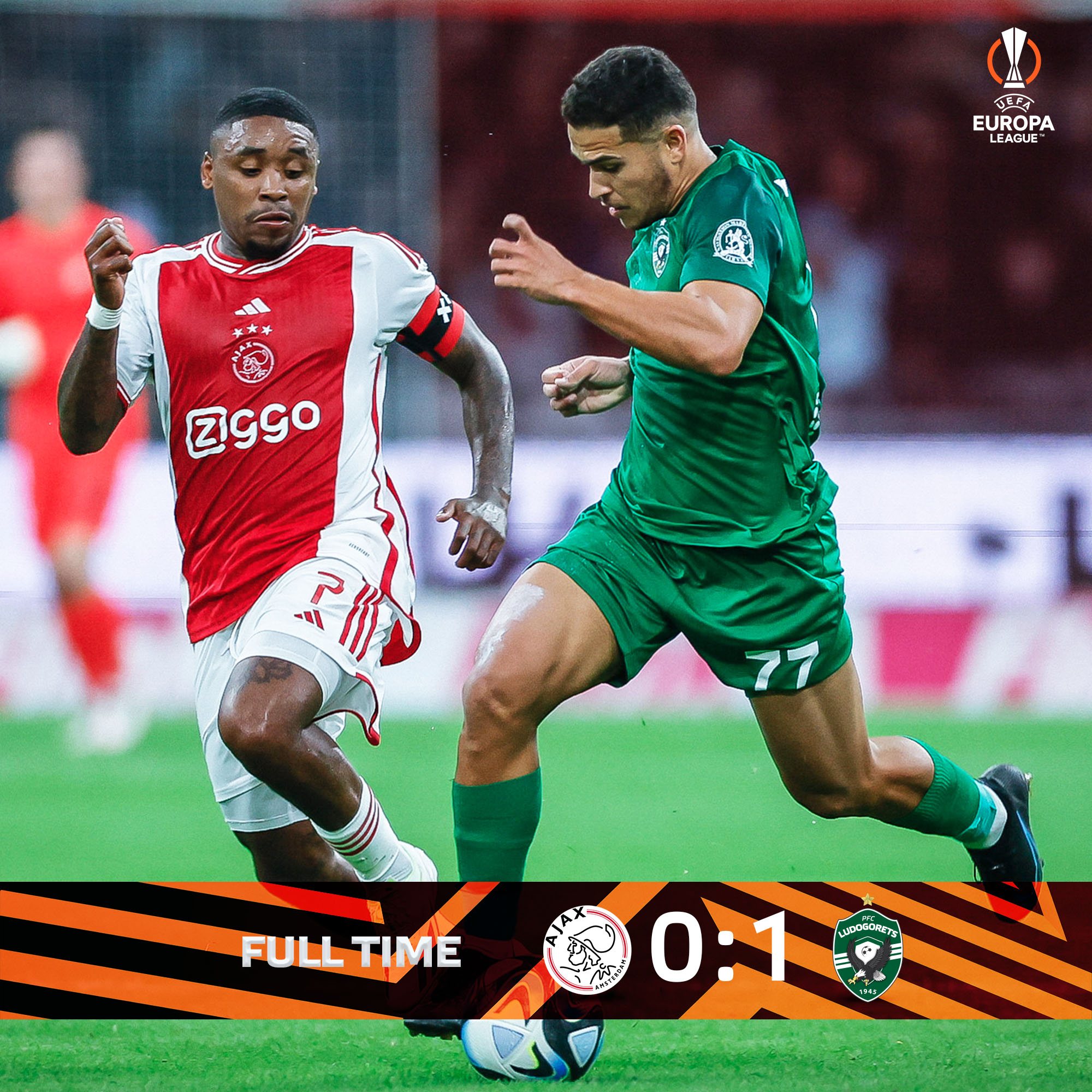 PFC Ludogorets 1945 on X: 💪 Full time. Victory for Ludogorets