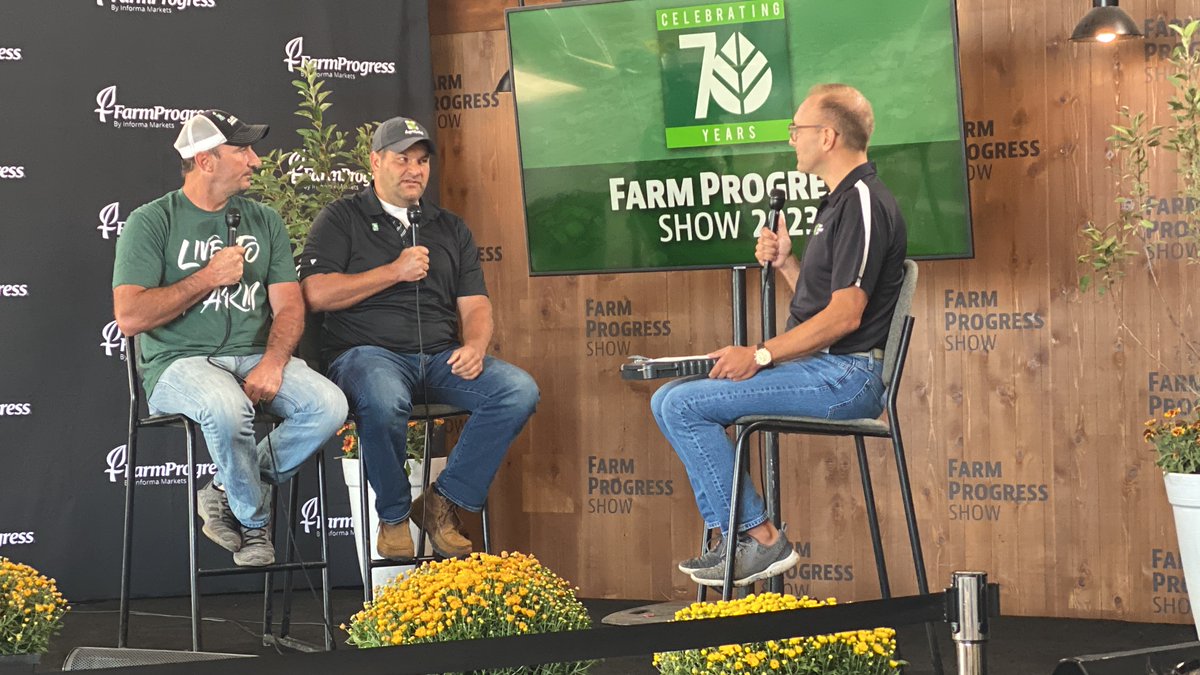 AGI (@aggrowthintl) on Twitter photo Shout out to Mike Pearson (<a href="/PearsonCattle/">Mike Pearson</a>), <a href="/FPShow/">Farm Progress Show</a> Media, for highlighting the stories of US agriculture and farmers like <a href="/bigyieldscorn/">Kalb Farms</a> and <a href="/BrooksCardinal/">Brooks Cardinal</a>.
AGI and Valley View Agri-Systems are proud co-sponsors of this fall's episodes of <a href="/LiveToFarm/">Live To Farm</a>.
#AGIatFPS #FPS23 Shout out to Mike Pearson (<a href="/PearsonCattle/">Mike Pearson</a>), <a href="/FPShow/">Farm Progress Show</a> Media, for highlighting the stories of US agriculture and farmers like <a href="/bigyieldscorn/">Kalb Farms</a> and <a href="/BrooksCardinal/">Brooks Cardinal</a>.
AGI and Valley View Agri-Systems are proud co-sponsors of this fall's episodes of <a href="/LiveToFarm/">Live To Farm</a>.
#AGIatFPS #FPS23