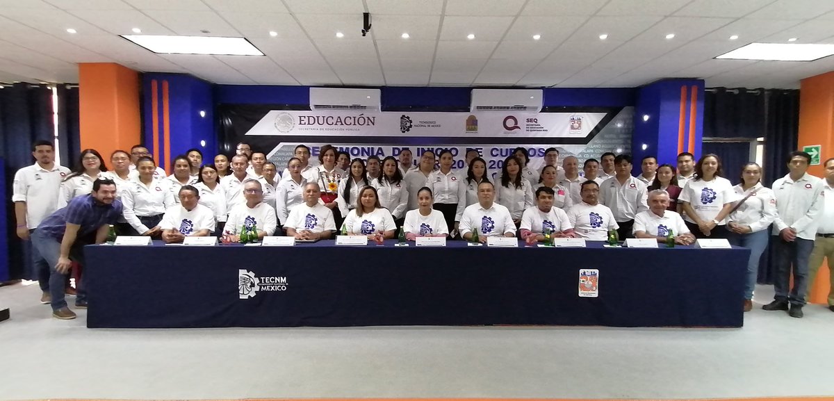 IT_Chetumal's tweet photo. #Noticias ITCh
Se lleva a cabo Ceremonia de Inicio de Cursos Ciclo Escolar 2023 - 2024 en el Anexo del Centro de Información del Instituto, en el evento se hizo entrega de la Constancia de Acreditación de la carrera de Ingeniería en Gestión Empresarial!
#OrgulloMapache https://t.co/Try3Dj0mtT