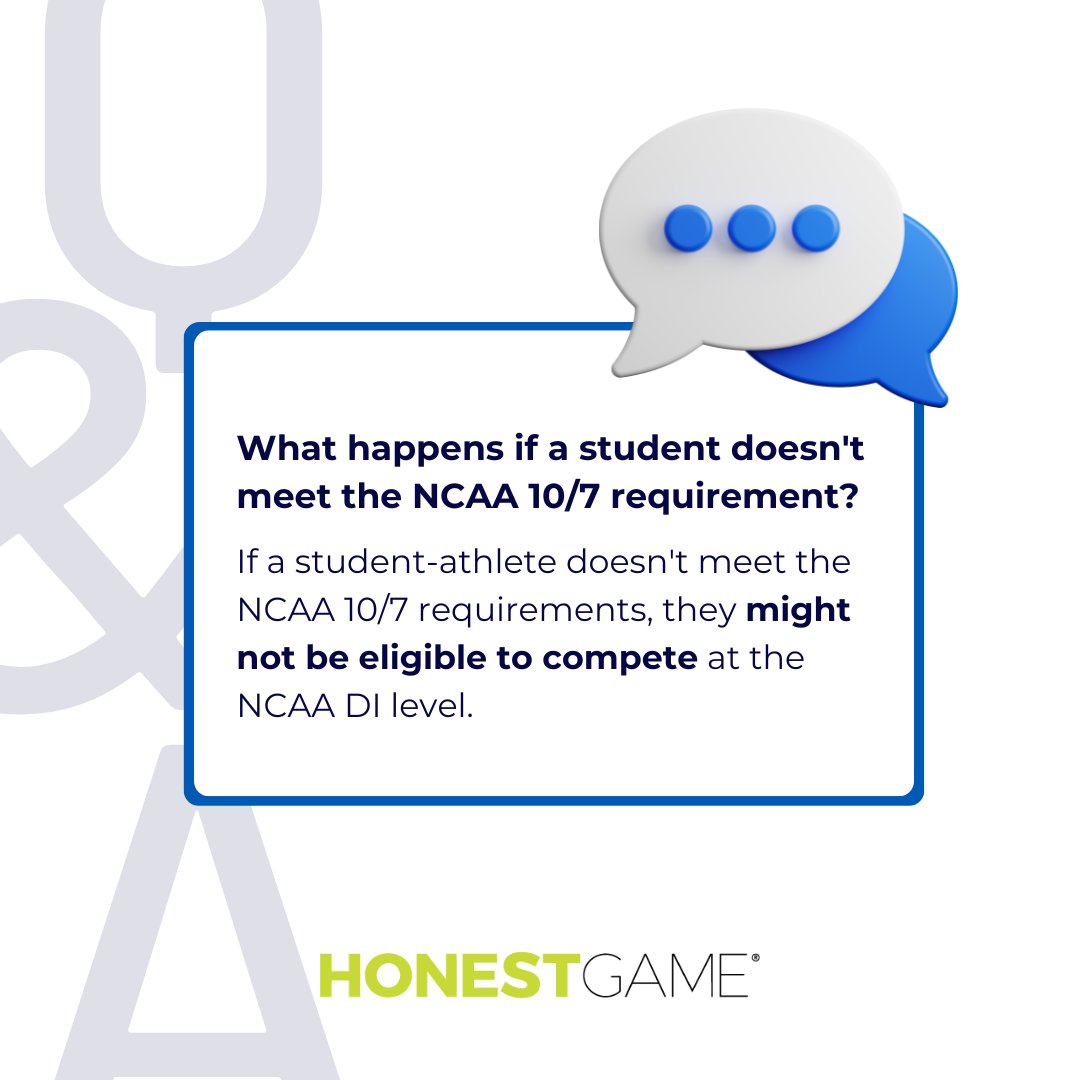 HonestGameCARES's tweet photo. 🗣️ Student-athletes, let's talk NCAA eligibility! Know the rules early, talk with your school counselors, and take charge to meet those requirements.

#AcademicEligibility #AcademicsMatter #NCAACoreCourse #NCAARules https://t.co/Ejj5pU0wqw